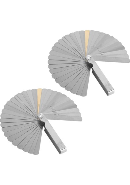 64X Mesafe Ölçer Feeler Ölçer Valf Öğretme Feeler Ölçer 0,04-0,88 mm Boşluk Boyutu (Yurt Dışından) modelleri