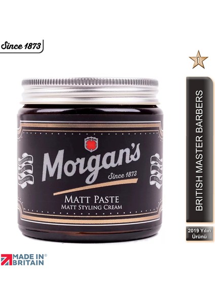 Matt Paste Styling Cream - Doğal Mat Bitiş Şekillendirici Krem 120 ml