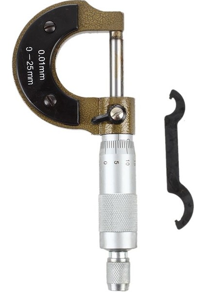 Makinistler 0-25MM Kalınlık Ölçer Mikrometre Vidasını Ölçün (Yurt Dışından) fırsatları