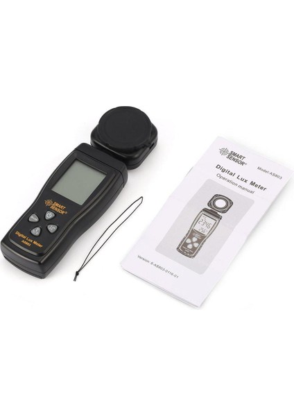 Akıllı Sensör AS803 Spektrometre Dijital Lux Metre Parlaklık Test Cihazı Işık Ölçer (Yurt Dışından)