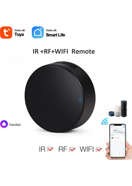 Tuya Akıllı Rf Ir Uzaktan Kumanda Wifi Akıllı Ev Kızılötesi Denetleyici (Yurt Dışından)