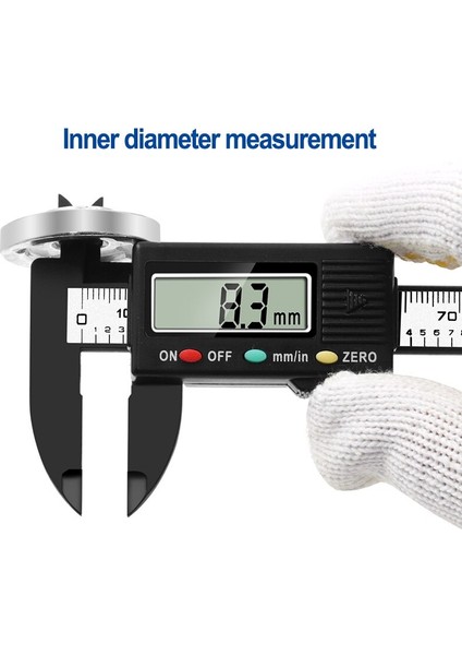 Profesyonel Dijital Sürmeli Kumpas 0-150MM 6 Inç LCD Elektronik Caon Fiber Imeter Mikrometre Ölçme Evrensel Aracı (Yurt Dışından) modelleri