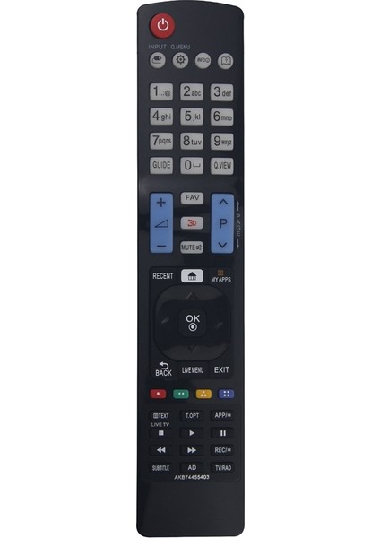 Lg Smart Tv Için Uzaktan Kumandanın Değiştirilmesi AKB74455403 (Yurt Dışından)