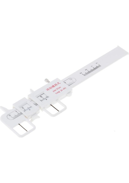 Ölçü Optik Vernier Pd Cetvel Pu Mesafe Ölçer Göz Oftalmik Aracı 21X5X0.7 Cm/ (Yurt Dışından)
