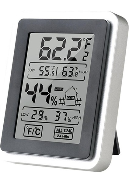 LCD Dijital Termometre Higrometre Sıcaklık Kapalı Uygun Sıcaklık Sensörü Nem Ölçer Ölçer Instents (Yurt Dışından)