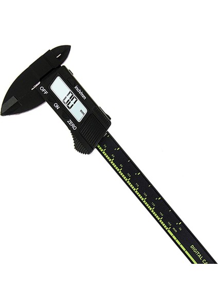 Vastar 150MM Elektronik Dijital 6 Inç Plastik Sürmeli Kumpas Ölçer Mikrometre Kaliperleri Ölçüm Instenti (Yurt Dışından)