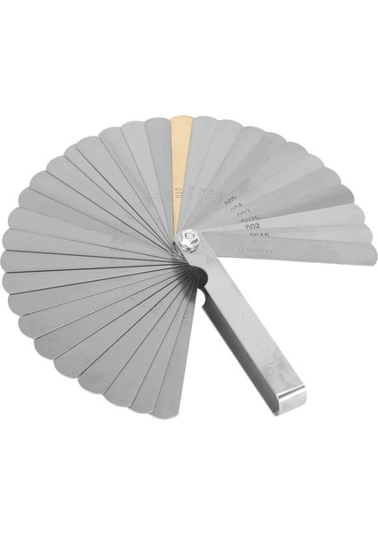 32 Set Mesafe Öğretme Kalınlık Ölçer 0,04-0,88 mm Boşluk Boyutu (Yurt Dışından) indirimleri