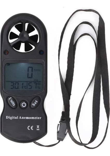 3'ü 1 Arada Mini El Dijital Rüzgar Hızı Ölçer Anemometre Termometre Higrometre (Yurt Dışından) modelleri