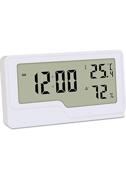 Higrometre Termometre Dijital Sıcaklık Zaman Saati LCD Gerinim Ölçer Sensörü Nem Ölçer (Yurt Dışından) fiyatları
