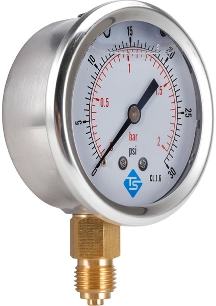 Ts Düşük Basınç Göstergesi 0-2BAR,0-30PSI 1/4 Inç 68MM Kadran Hidrolik Su Basınç Göstergesi Manometre Basınç Ölçme Aracı (Yurt Dışından) fiyatları