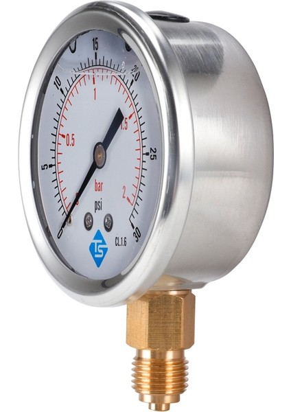 Ts Düşük Basınç Göstergesi 0-2BAR,0-30PSI 1/4 Inç 68MM Kadran Hidrolik Su Basınç Göstergesi Manometre Basınç Ölçme Aracı (Yurt Dışından) modelleri