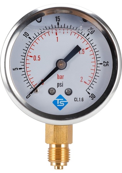 Ts Düşük Basınç Göstergesi 0-2BAR,0-30PSI 1/4 Inç 68MM Kadran Hidrolik Su Basınç Göstergesi Manometre Basınç Ölçme Aracı (Yurt Dışından) indirimleri