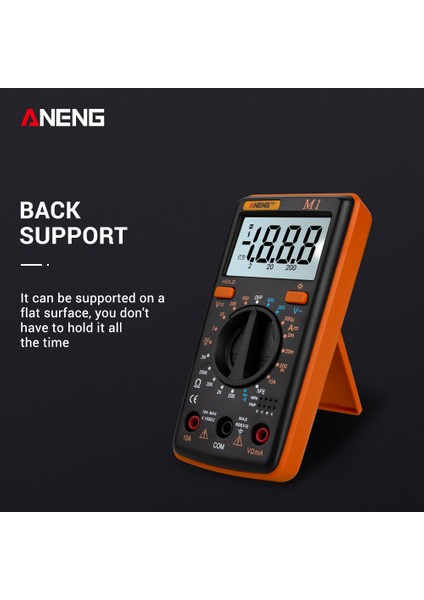 M1 Dc/ac Gerilim Akım Direnci LCD Dijital Multimetre Test Cihazı (Yurt Dışından) indirimleri