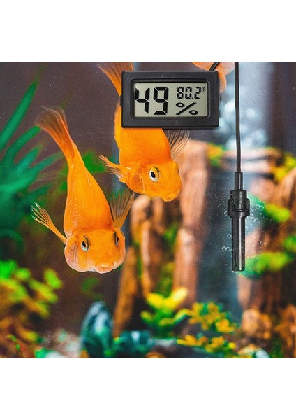 Iç Ortam Sıcaklığı Nem Problu Dijital Termometre Higrometresi (Yurt Dışından) modelleri