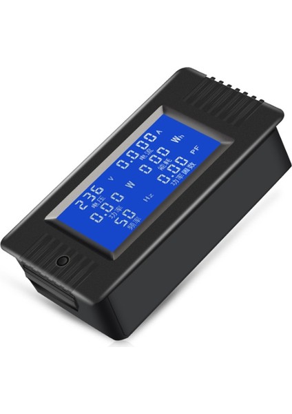 Yeni Ac 6ın1 220V 100A Tek Fazlı Dijital Panel Amp Volt Akım Ölçer Watt Kwh Faktörü Ölçer Bobin Ct ile (Yurt Dışından) fiyatları