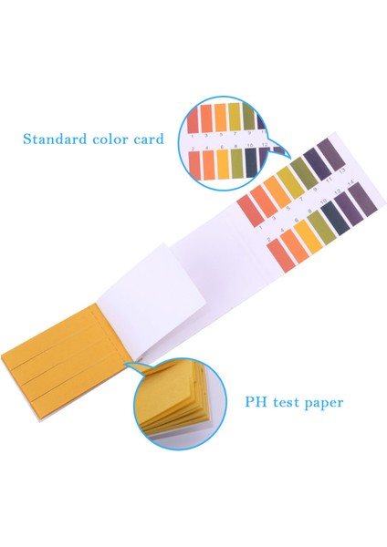Yıeryı 1 Adet Ph Test Şeridi, Ph Göstergesi Test Şeritleri, 1-14 Ph Test Kağıdı Turnusol Test Kağıdı (Yurt Dışından) modelleri