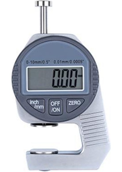 Dijital Kalınlık Ölçer Elektronik Kalınlık Ölçer Kağıt Kumaşın Kalınlığını Ölçmek Ince Metal Mikrometre 0.01MM B (Yurt Dışından)