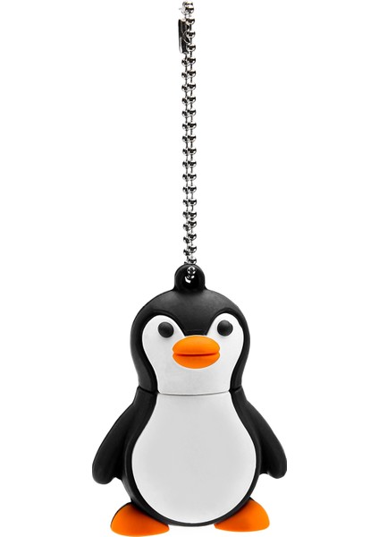 16GB Yenilik Sevimli Bebek Penguen USB 2.0 Flash Sürücü Veri Memory Stick Cihazı - Siyah Beyaz (Yurt Dışından)