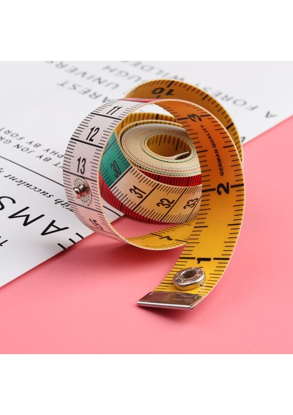 1.5 M Renkli Yumuşak Mezura Konfeksiyon Ölçüm Cetveli Ölçeği Vücut Ölçüm Cetveli Dikiş Çift Taraflı Düz Cetvel Bandı 1 Rulo (Yurt Dışından) fırsatları