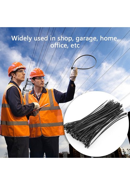 100 Adet Pratik 2.2X150MM Naylon Plastik Kablo Bağları Zip Sabitleme Tel Sarma Kayışı (Yurt Dışından) fırsatları