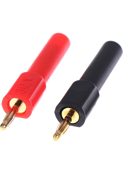 Adet 2mm Erkek Altın Kaplama Muz Fiş - 4mm Dişi Jak Konnektörü (Yurt Dışından)