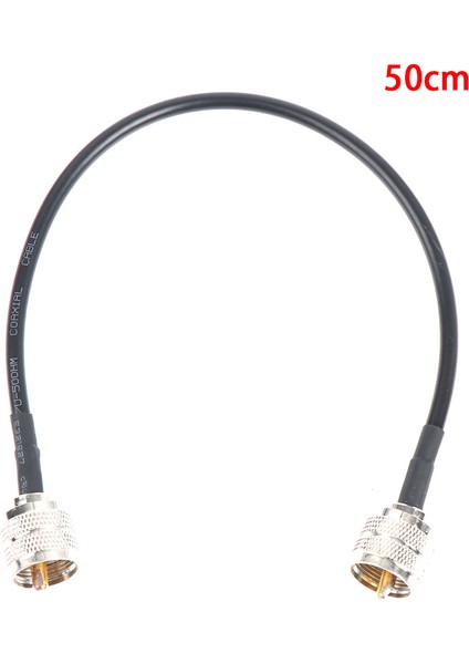 Rf Koaksiyel Kablo Uhf Konektörü Uhf PL259 Erkek - Uhf Erkek PL259 RG58 Kablo Jing (Yurt Dışından) indirimleri