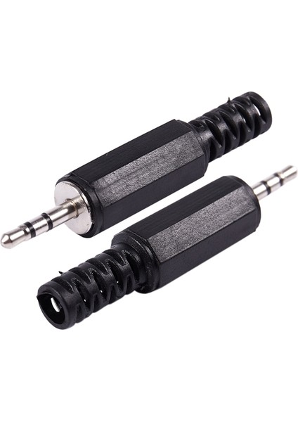 Adet 2.5mm Stereo Erkek Fiş Jakı Dıy Lehim Kulaklık Konektörü (Yurt Dışından)