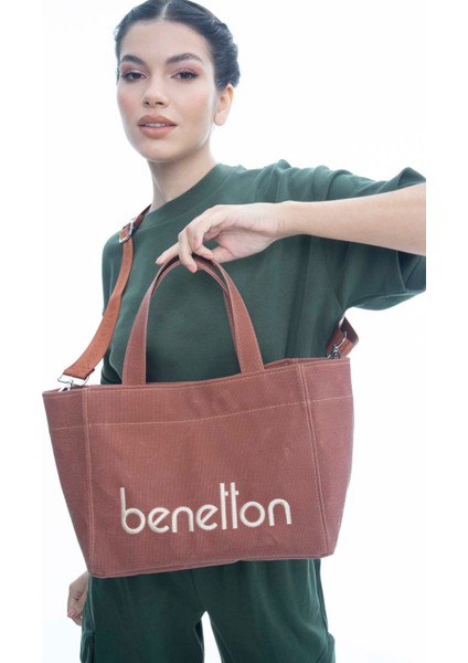 Benetton Kadın El Çantası Turuncu BNT1102