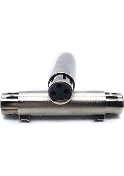 3-Pin Xlr Dişi - Dişi Mikrofon Mikrofon Kablosu Cinsiyet Değiştirici Adaptörünü Uzatın (Yurt Dışından)