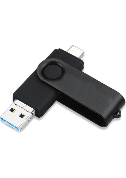 3'ü 1 Arada USB Flash Sürücü Type-C+Mikro-Usb+Usb3.0 Mini Memory STICK-32G (Yurt Dışından)