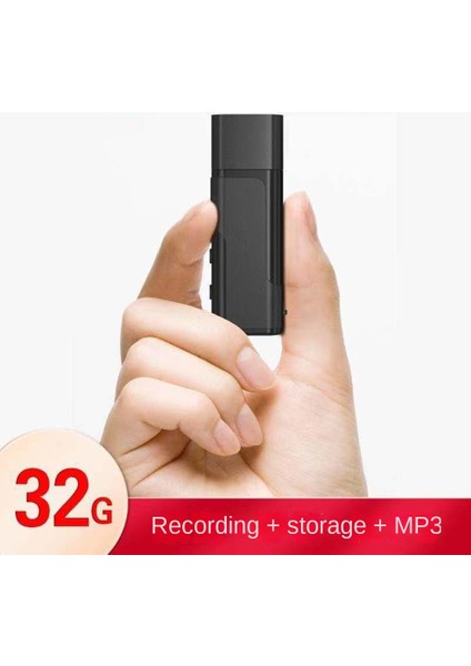 USB Flash Sürücü Mp3 Mini Kaydedici Kalem 3 Fonksiyonlu 32GB U Disk (Yurt Dışından)