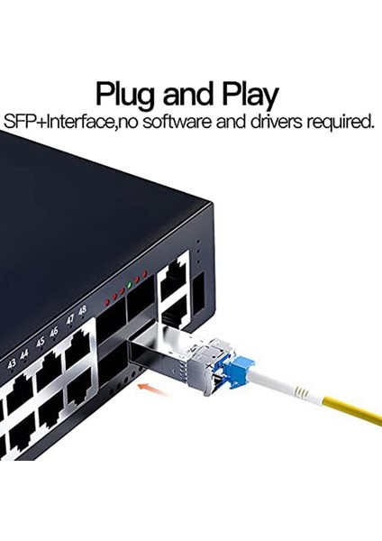 10G Sfp+ Twinax Kablosu, SFP-H10GB-CU1M,UBIQUITI,D-LINK(0,5M) Için (Yurt Dışından)