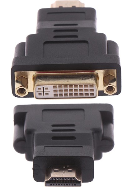 Dvı-D Çift Bağlantı (24 + 5 Pin) LCD Hdtv Için Dişiden HDMI Erkeğe Dönüştürücü Adaptör (Yurt Dışından)