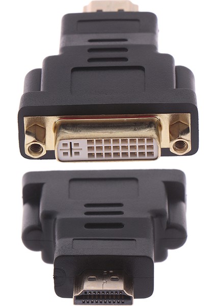 Dvı-D Çift Bağlantı (24 + 5 Pin) LCD Hdtv Için Dişiden HDMI Erkeğe Dönüştürücü Adaptör (Yurt Dışından)