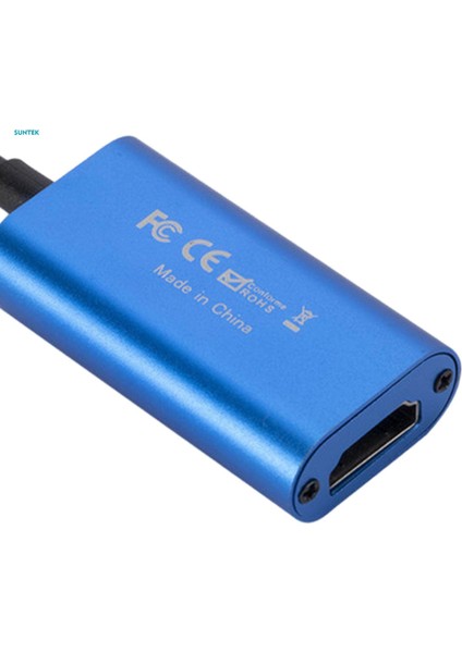 Telefon Canlı Yayını Için Type-C USB C - HDMI Adaptör Cihazı 4K Uyumlu (Yurt Dışından)