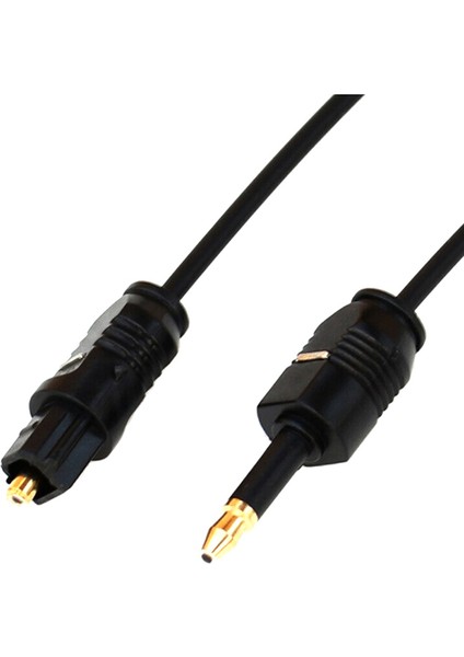 1.96FT Toslink Erkek - Mini Fiş 3.5mm Erkek Dijital Optik Spdıf Ses Kablosu (Yurt Dışından)