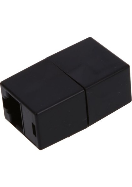 Plastik RJ45 8P8C Dişi - Dişi Lan Bağlayıcıları - Siyah (10'lu Paket) (Yurt Dışından) modelleri