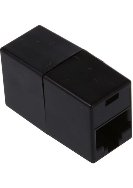 Plastik RJ45 8P8C Dişi - Dişi Lan Bağlayıcıları - Siyah (10'lu Paket) (Yurt Dışından) indirimleri