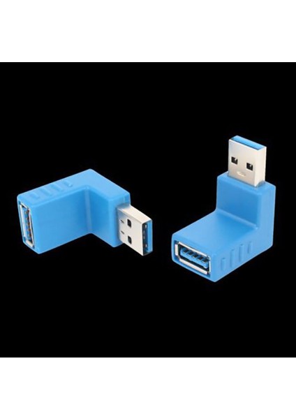 90 Derece USB 3.0 A Erkek - Dişi Adaptör Konnektör Açısı Uzatma Genişletici (Yurt Dışından) indirimleri