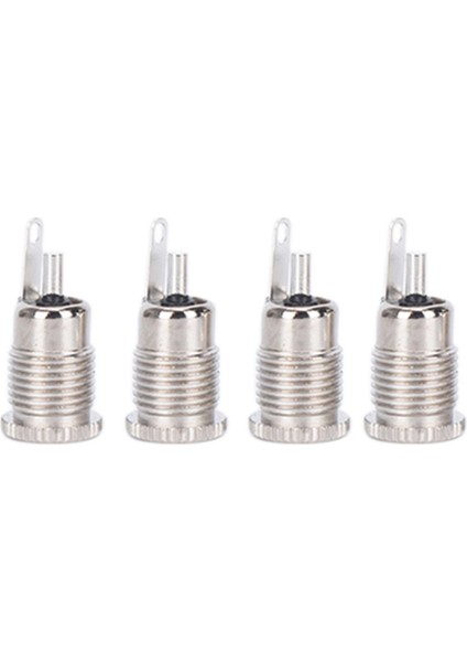 10 Adet Metal 5.5x2.1mm Dc Güç Dişi Jak Panel Montajlı Soket Konnektör (Yurt Dışından) fiyatları