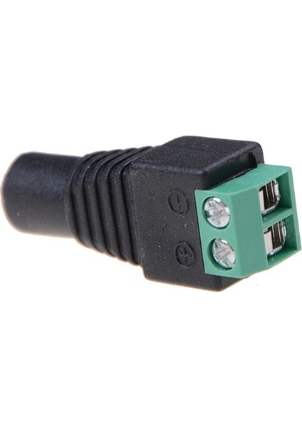 Adet 2.1x5.5mm Dc Güç Dişi Fiş Jak Adaptörü Konektörü Cctv Dvr Işık (Yurt Dışından)