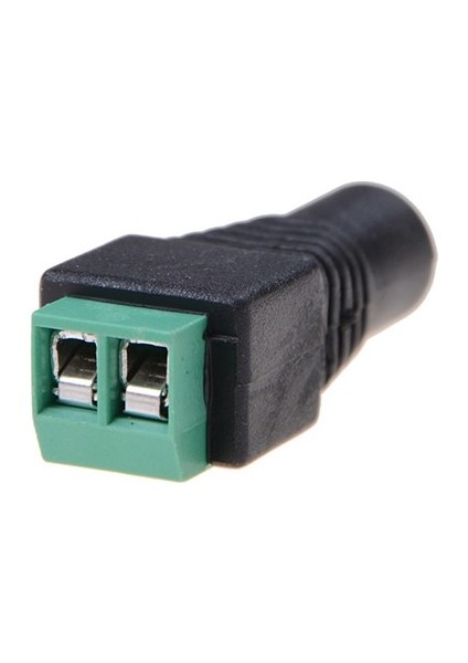 Adet 2.1x5.5mm Dc Güç Dişi Fiş Jak Adaptörü Konektörü Cctv Dvr Işık (Yurt Dışından)