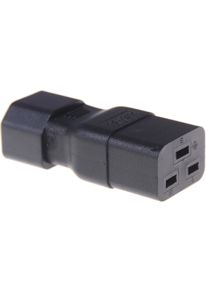 IEC320 Erkek C19 - Dişi C14 Güç Adaptörü Şebeke Uzatma Konektörü (Yurt Dışından)