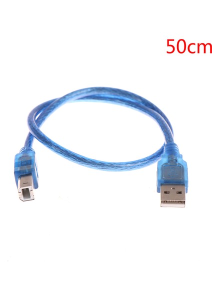 0.3/0.5/1/1.5m USB 2.0 Tip A Erkek - B Erkek Yazıcı Kablosu Kablosu Kısa Kablo (Yurt Dışından)