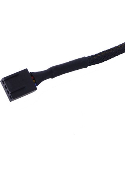 2ft 60 cm Bakır 4pin/3pin Pwm Bilgisayar Kasası Fan Uzatma Güç Kablosu (Yurt Dışından)