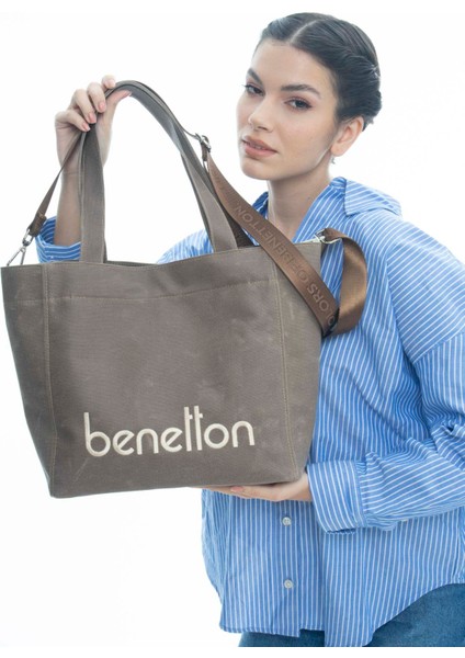 Benetton Kadın Kol Çantası Kahve BNT1163