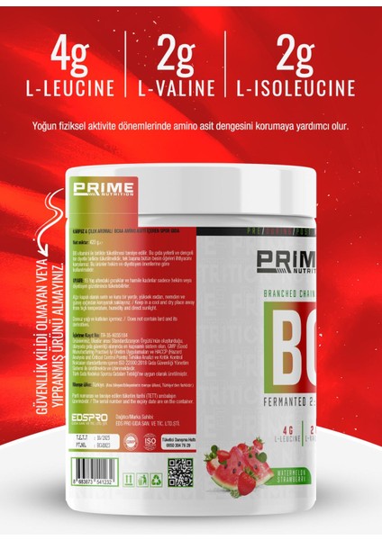 Prime Nutrition Bcaa 2:1:1 420 gr Karpuz & Çilek