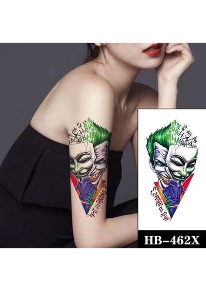 Geçici Joker Dövme Tattoo