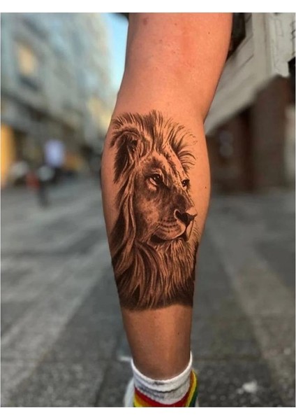 Aslan Geçici Dövme Tattoo