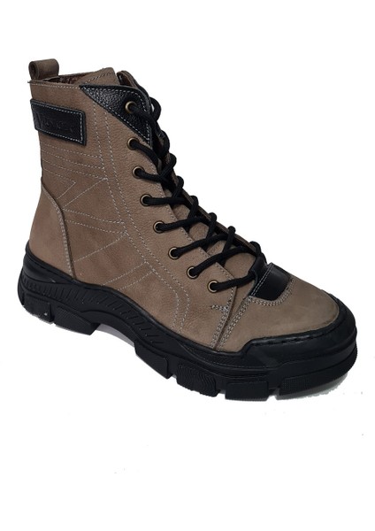 9375 Siyah Nubuk Içi Polarlı Deri Kadın Bot modelleri